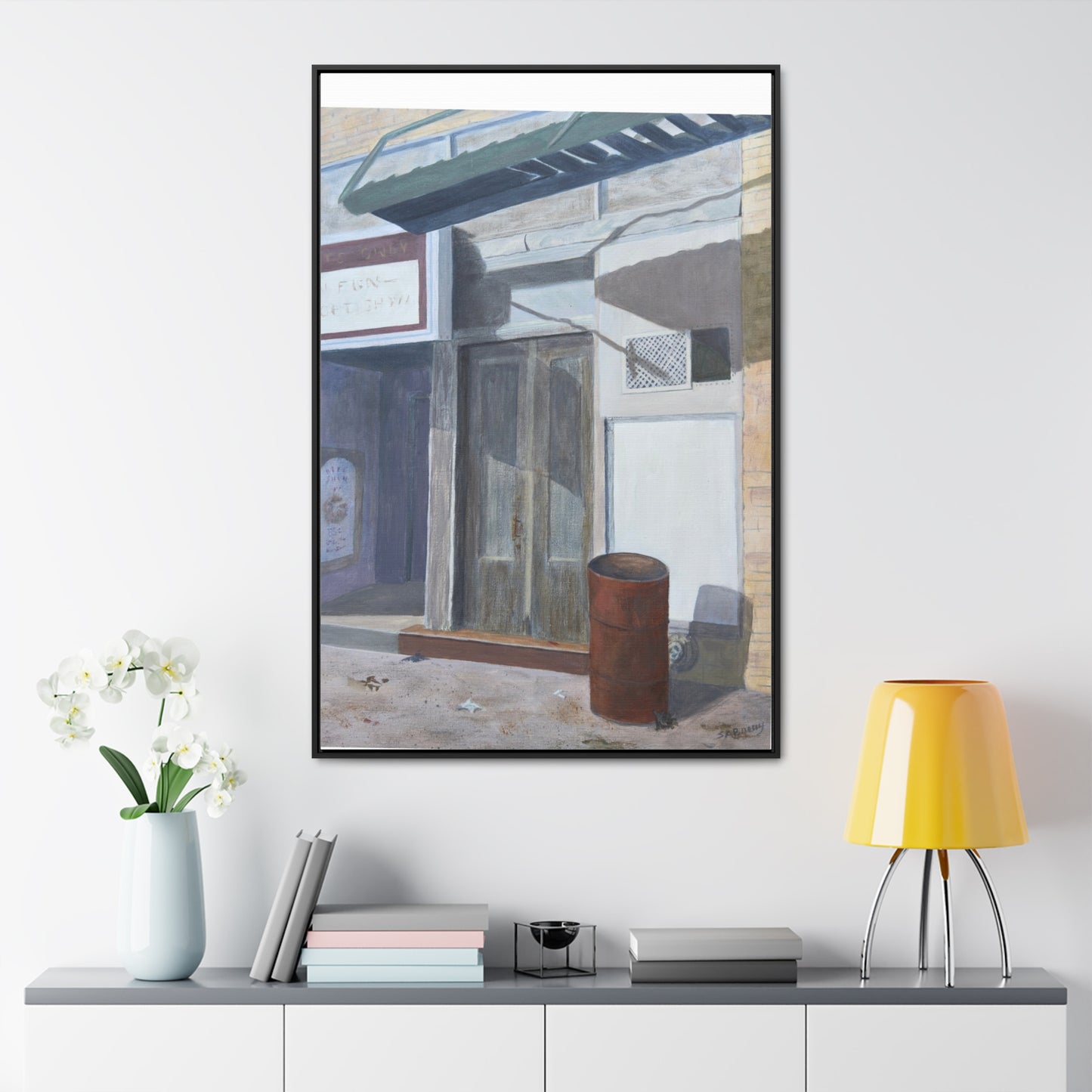 Gallery Canvas Wraps, Vertical Frame: "SOCIETY'S GREAT RICHES"