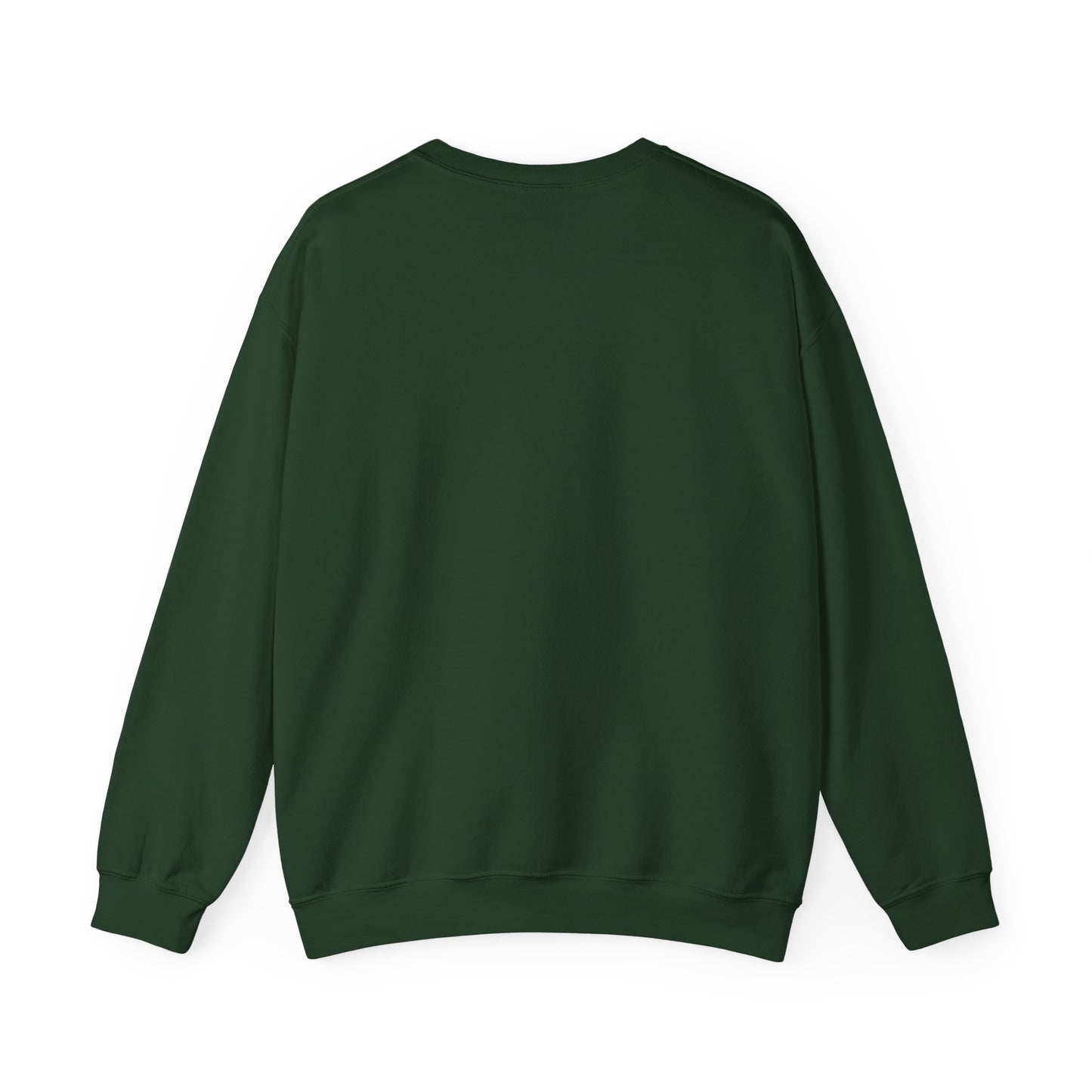 "Silent but Strong" Wolf Print Sweatshirt