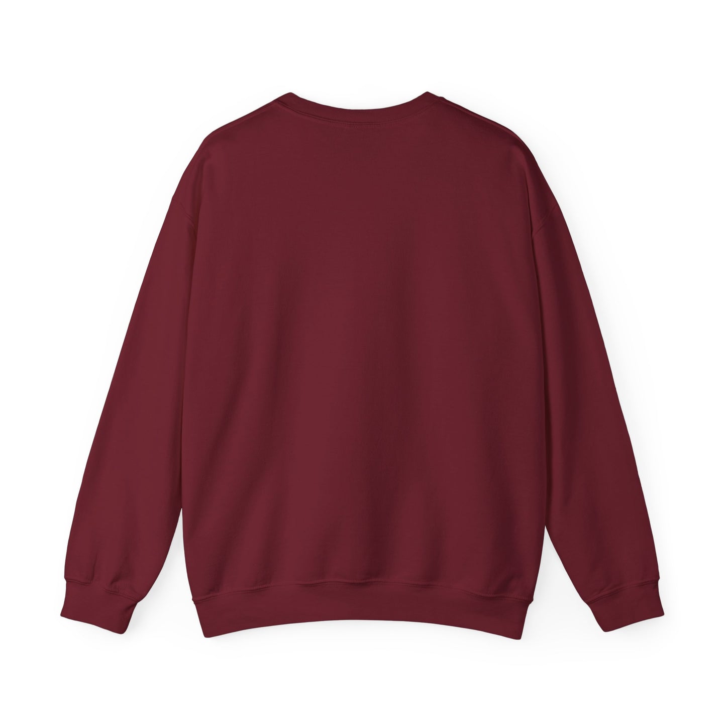 "Silent but Strong" Wolf Print Sweatshirt