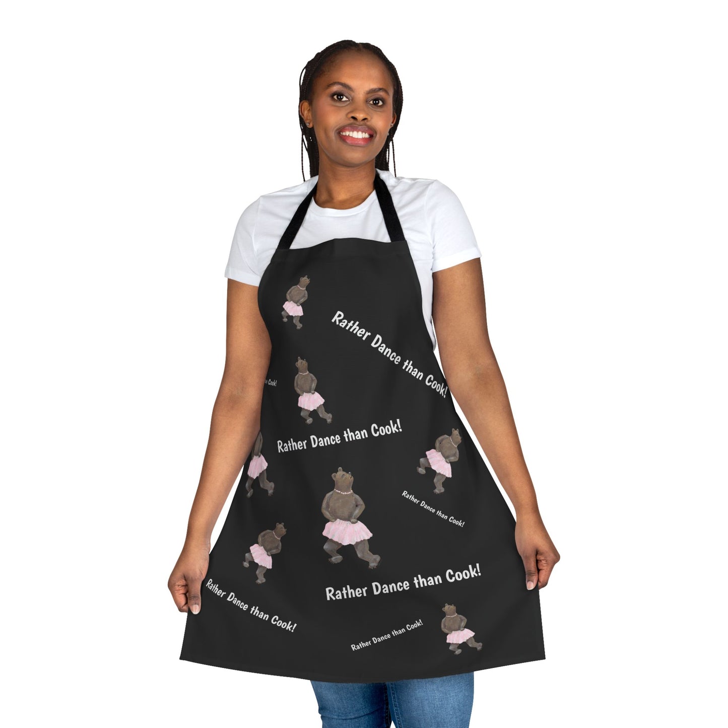 "RATHER DANCE THAN COOK!" Apron