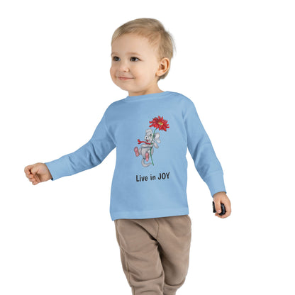 Joyful Toddler Long Sleeved Tee