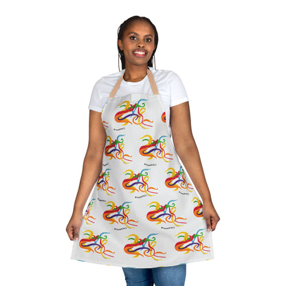 Apron, Fiesta Festival Art, 5-Color Straps