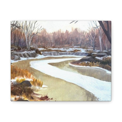 "March Thaw" Canvas Gallery Wrap