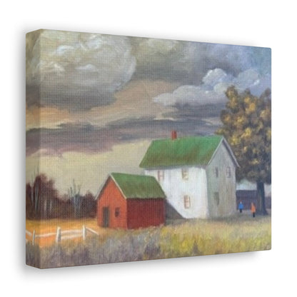 "Homestead Farm" Canvas Gallery Wrap