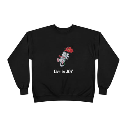 Joyful EcoSmart Sweatshirt -" Live in Joy" Design