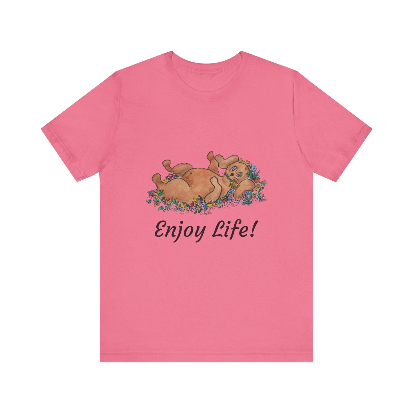 "ENJOY LIFE" Unisex Jersey Short Sleeve Tee