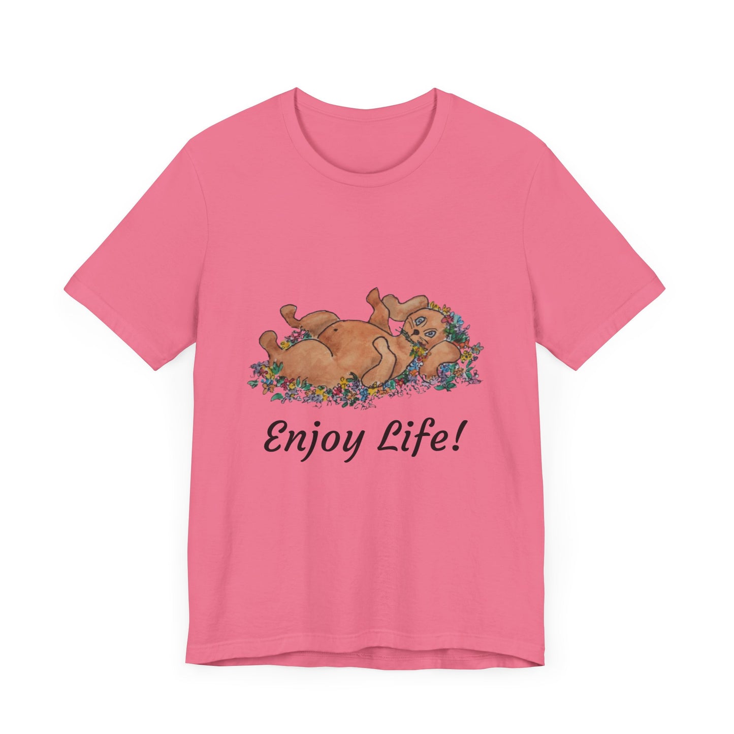 "ENJOY LIFE" Unisex Jersey Short Sleeve Tee