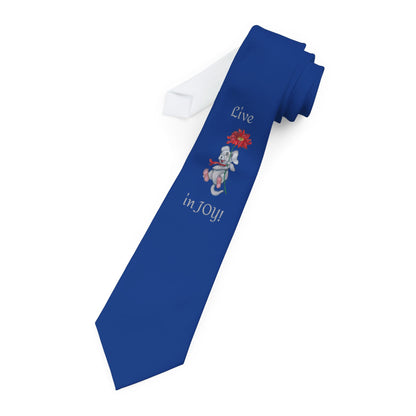 "LIVE IN JOY!" Necktie