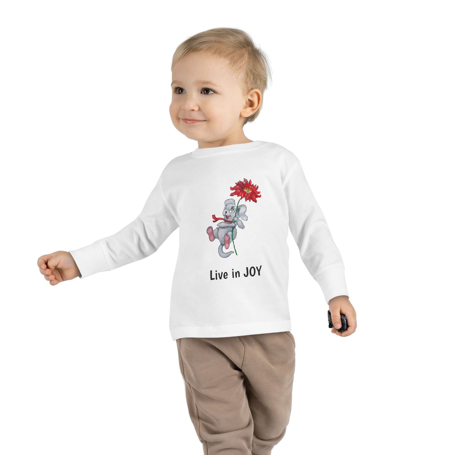 Joyful Toddler Long Sleeved Tee