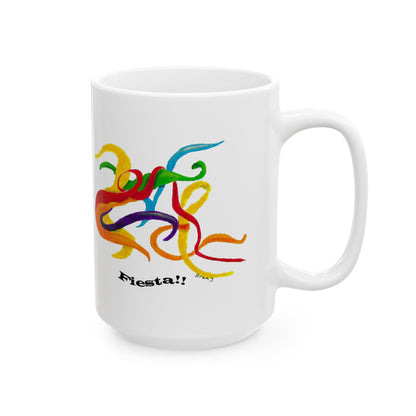 "That Festival Feeling" Ceramic Mug, 11 oz.or 15 oz.