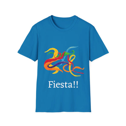 Unisex Softstyle T-Shirt with an original fiesta design