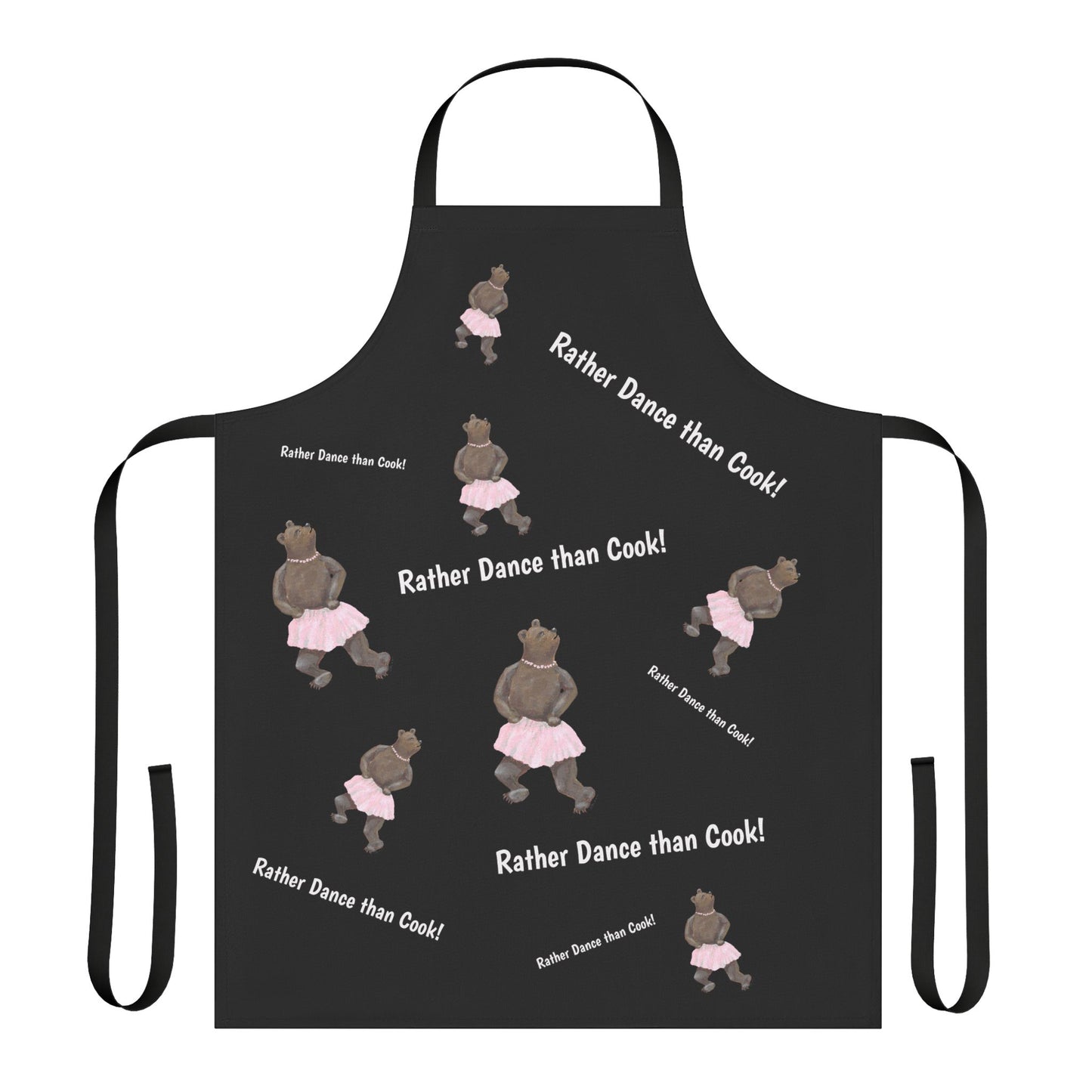 "RATHER DANCE THAN COOK!" Apron