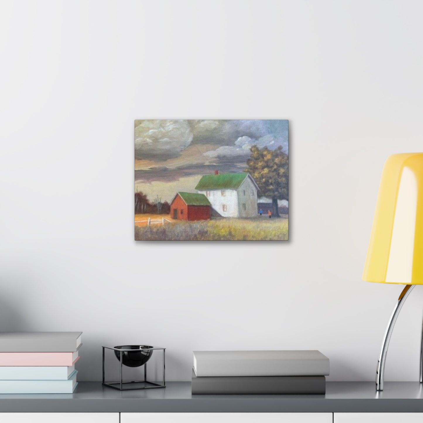 "Homestead Farm" Canvas Gallery Wrap