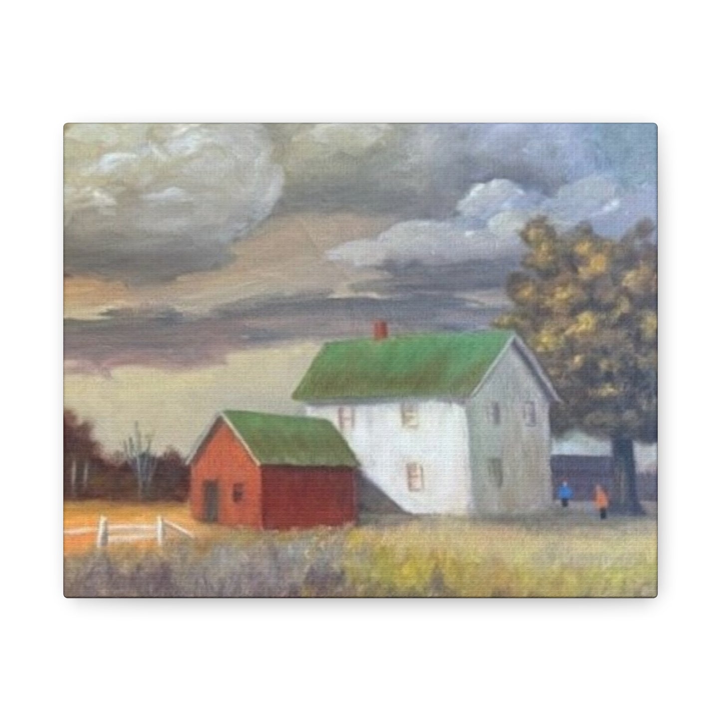 "Homestead Farm" Canvas Gallery Wrap