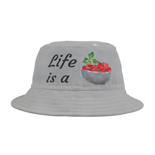 LIFE IS A BOWL OF (Chocolate Covered) CHERRIES Bucket Hat