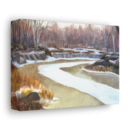 "March Thaw" Canvas Gallery Wrap