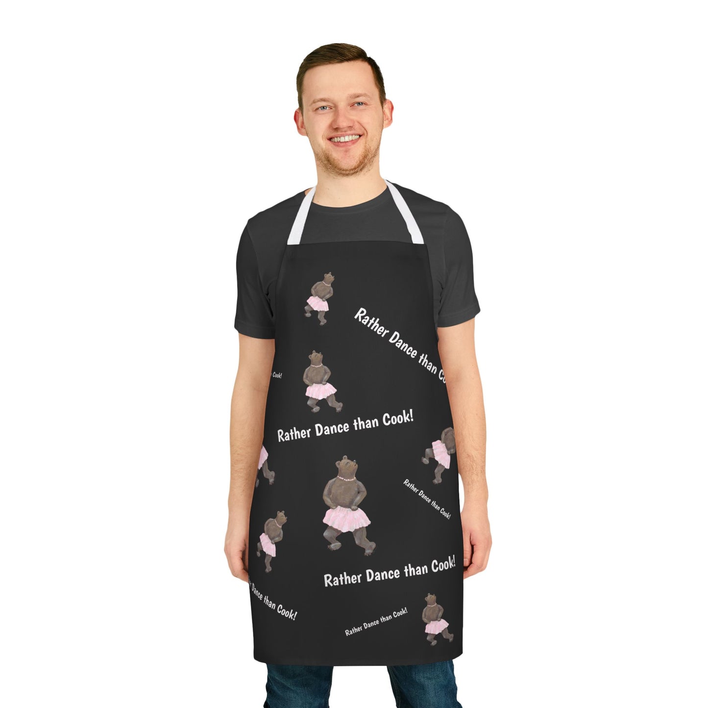 "RATHER DANCE THAN COOK!" Apron