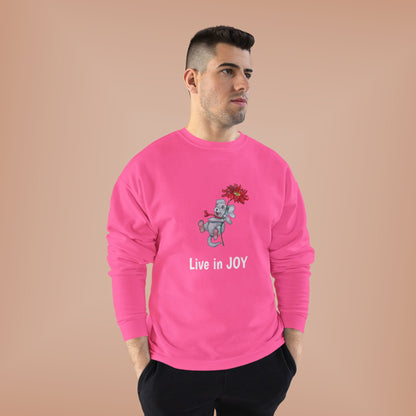 Joyful EcoSmart Sweatshirt -" Live in Joy" Design