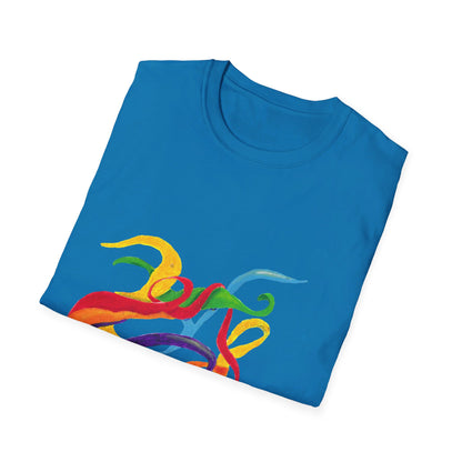 Unisex Softstyle T-Shirt with an original fiesta design