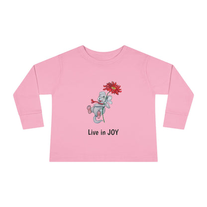 Joyful Toddler Long Sleeved Tee