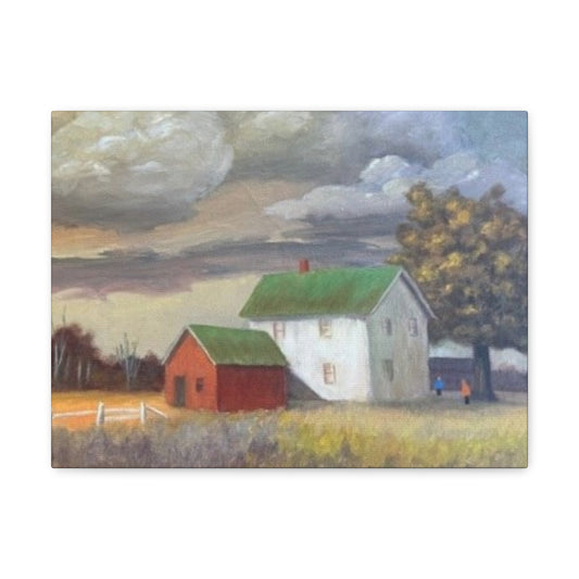 "Homestead Farm" Canvas Gallery Wrap