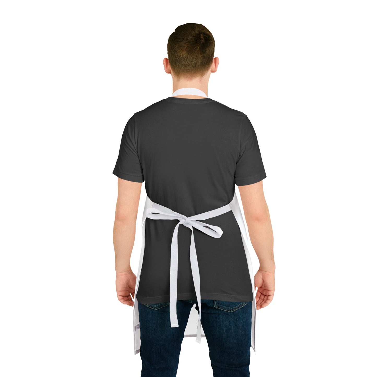 "ENJOY LIFE!" Apron, 5-Color Straps (AOP)