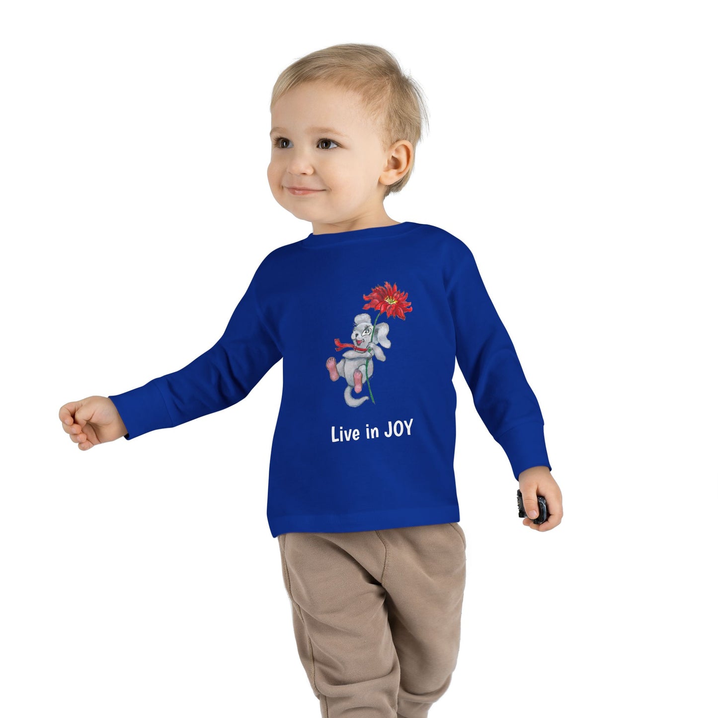 Joyful Toddler Long Sleeved Tee