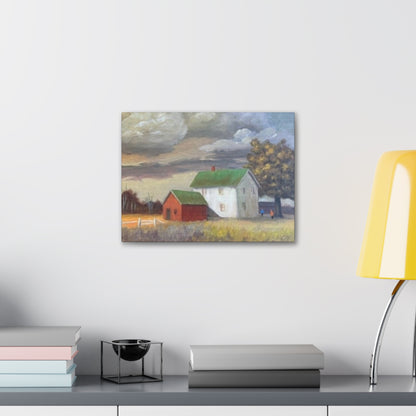 "Homestead Farm" Canvas Gallery Wrap