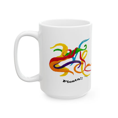 "That Festival Feeling" Ceramic Mug, 11 oz.or 15 oz.