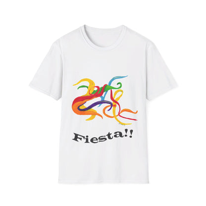 Unisex Softstyle T-Shirt with an original fiesta design