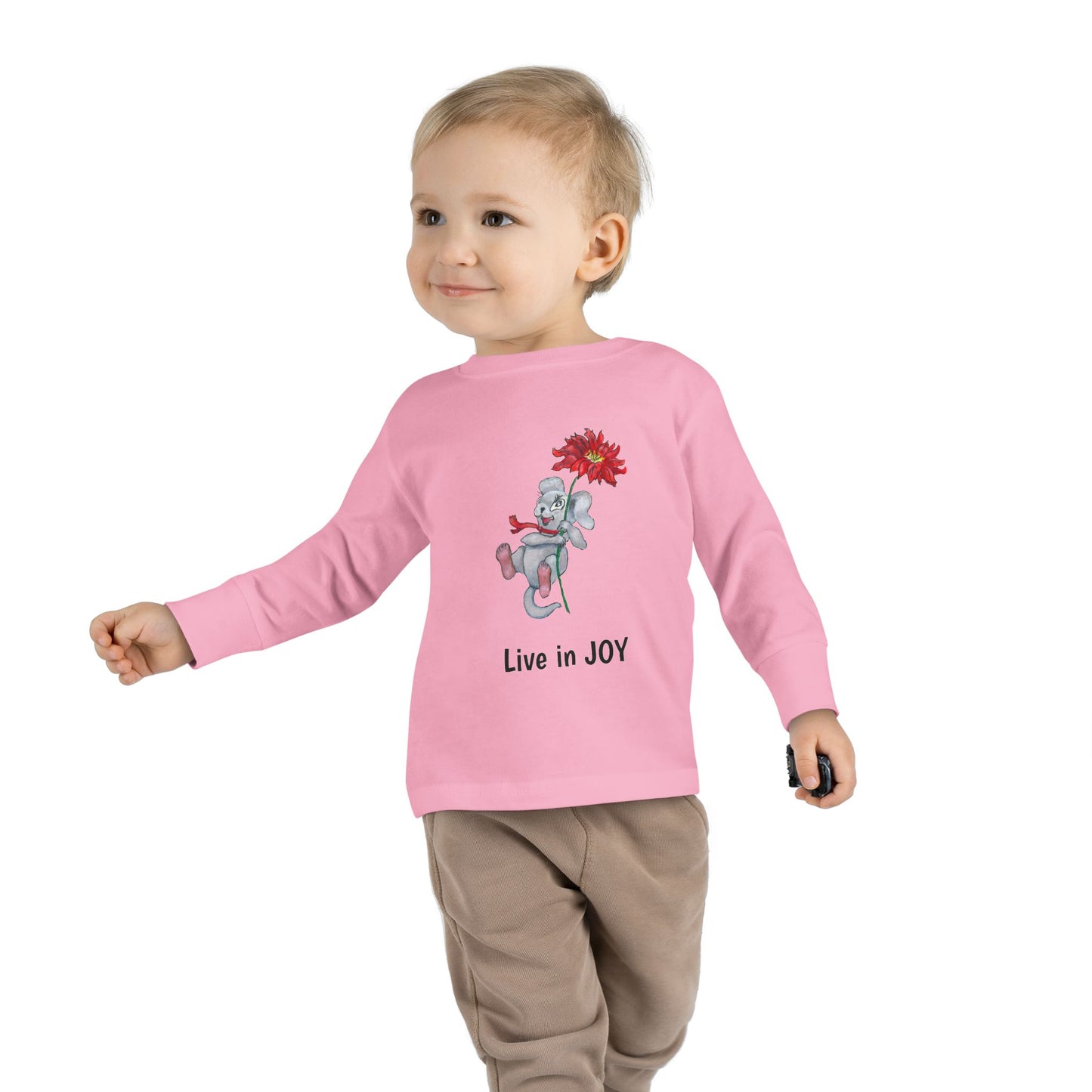 Joyful Toddler Long Sleeved Tee