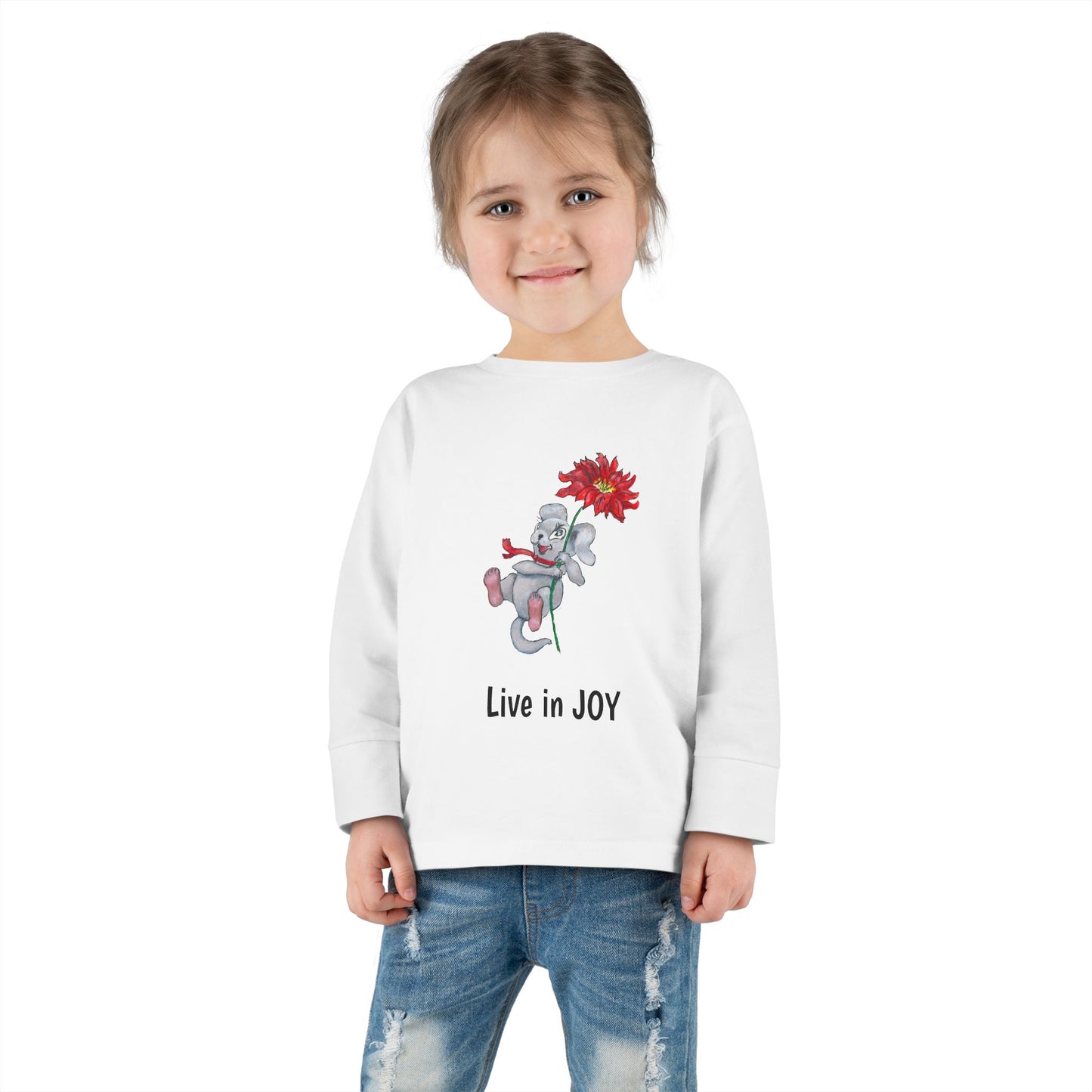 Joyful Toddler Long Sleeved Tee