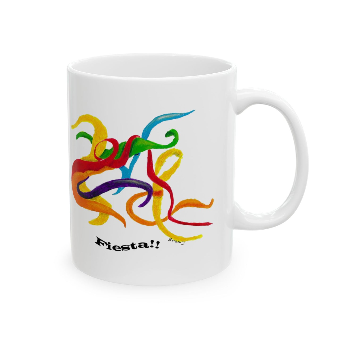 "That Festival Feeling" Ceramic Mug, 11 oz.or 15 oz.