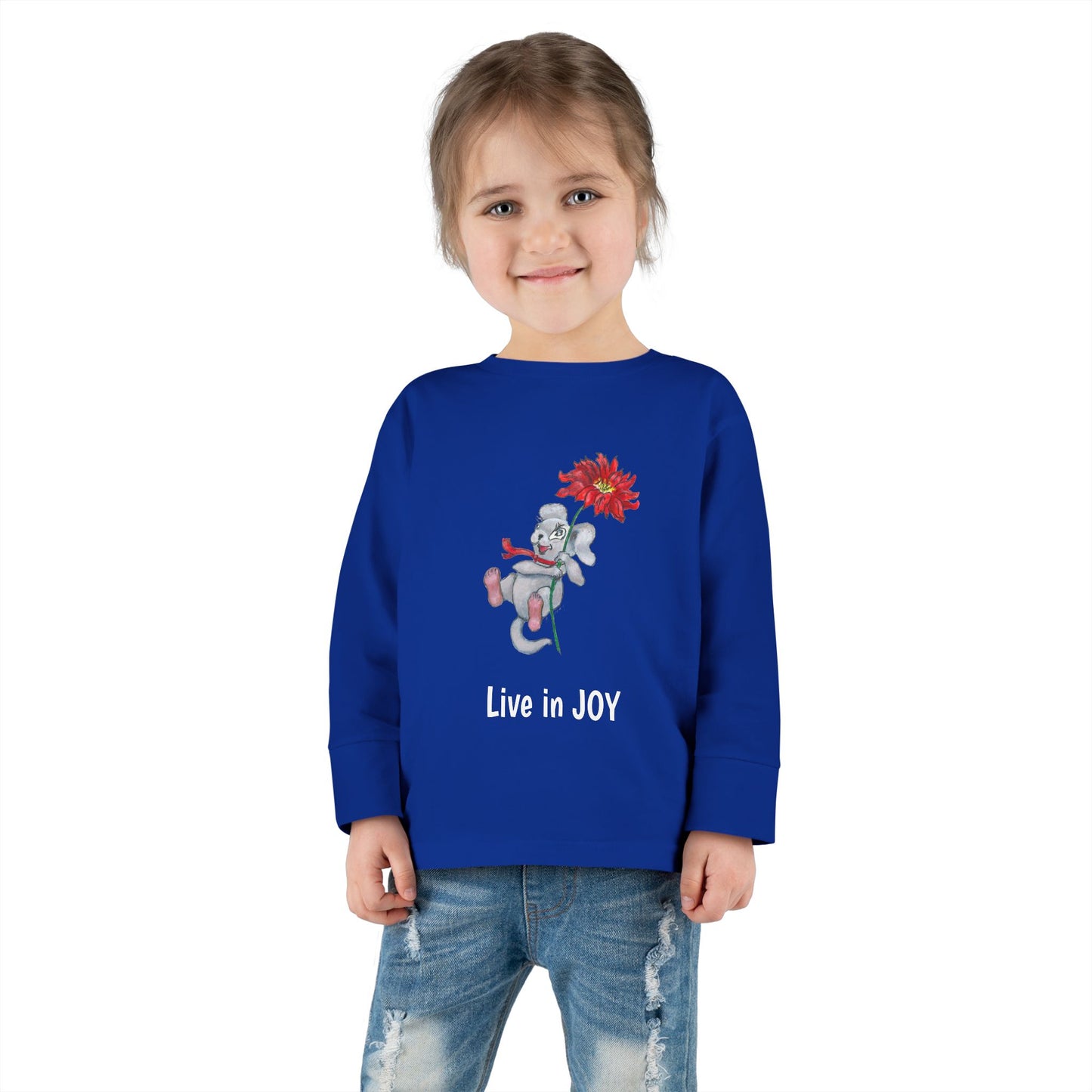 Joyful Toddler Long Sleeved Tee