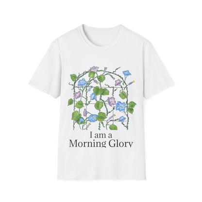 "I AM A MORNING GLORY" Unisex Softstyle T-Shirt