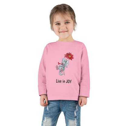 Joyful Toddler Long Sleeved Tee