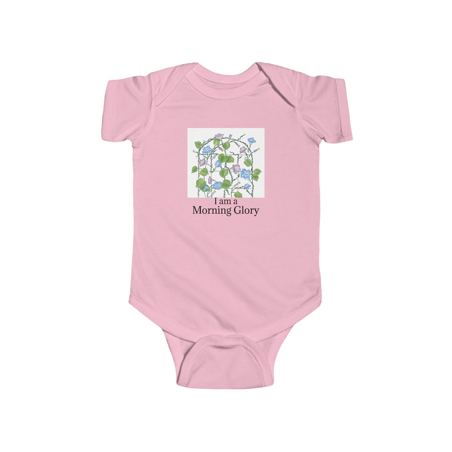 "I am a Morning Glory!" Infant Fine Jersey Bodysuit