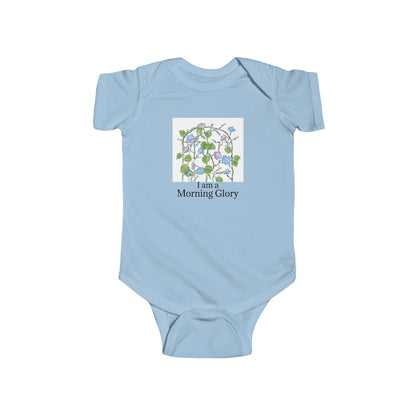 "I am a Morning Glory!" Infant Fine Jersey Bodysuit