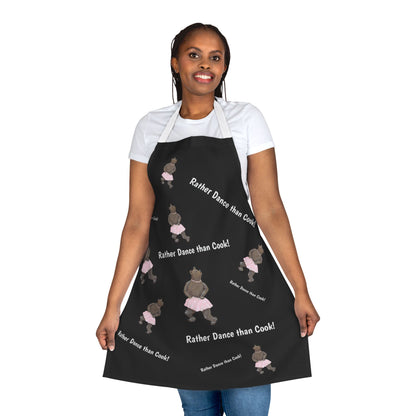 "RATHER DANCE THAN COOK!" Apron