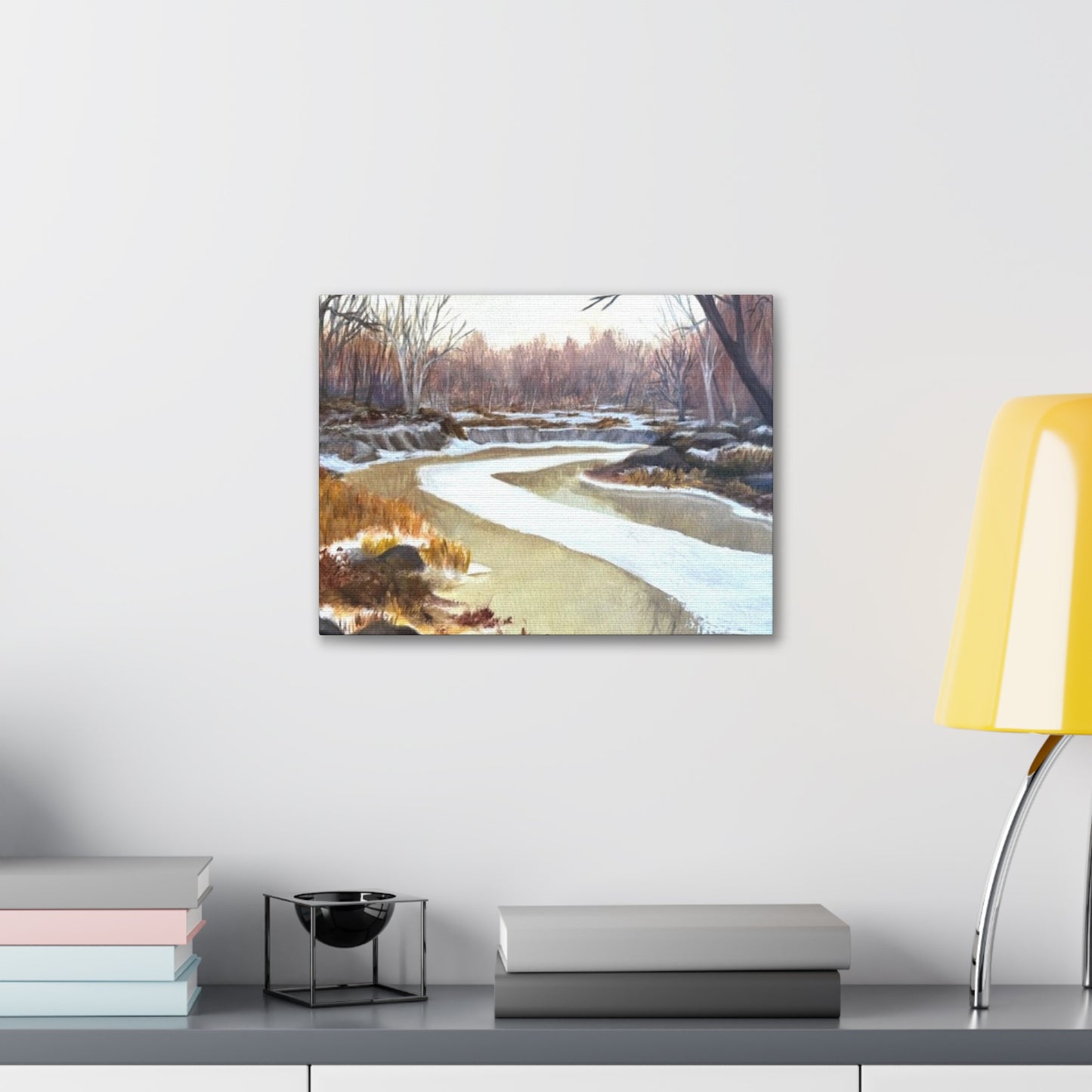 "March Thaw" Canvas Gallery Wrap